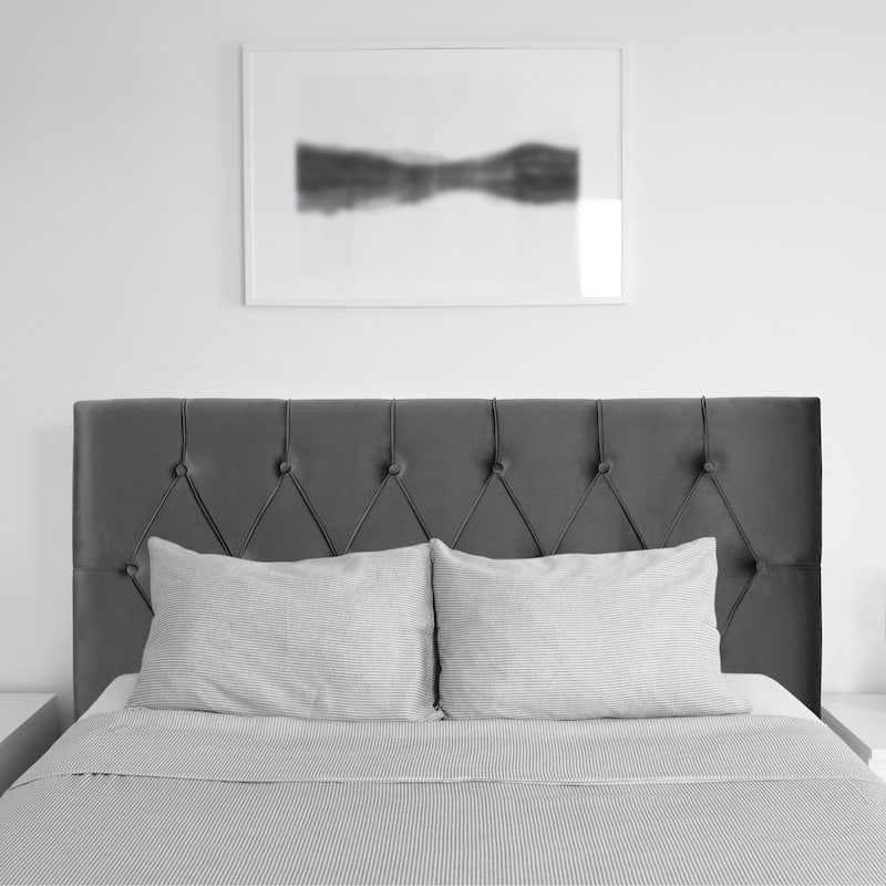CorLiving Catalina Full/Double Velvet Headboard