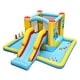preview thumbnail 3 of 7, Inflatable Bounce House 7-in-1 Bouncy Castle with Slide and Tunnel without Blower - 155" x 153" x 76.5" (L x W x H)