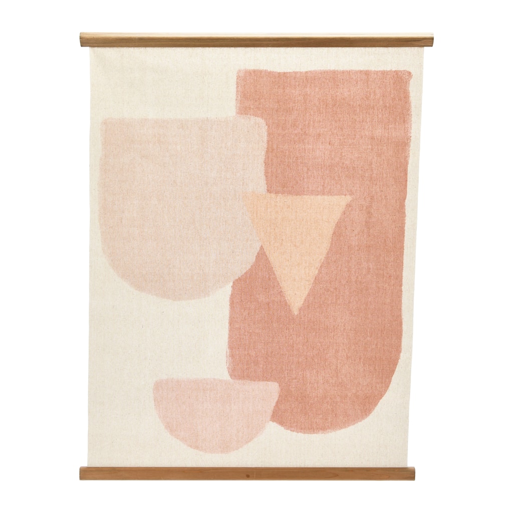 Boho Wood Scroll Wall Decor