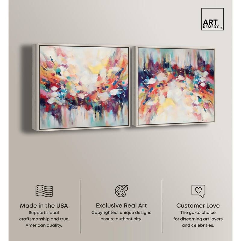 Flourishing Canvas by Art Remedy