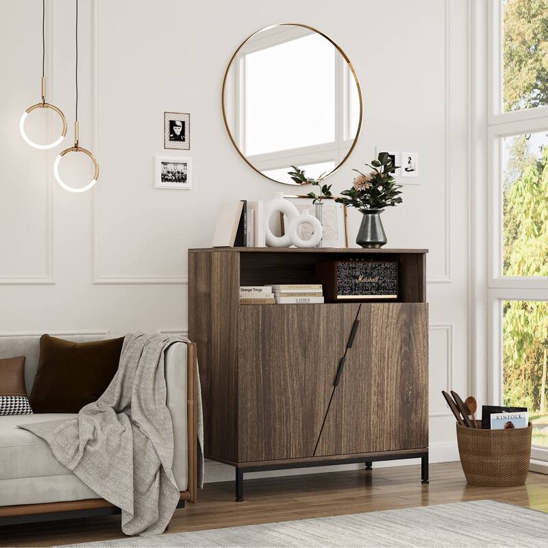 Storage Cabinet with Doors Buffet Cabinet