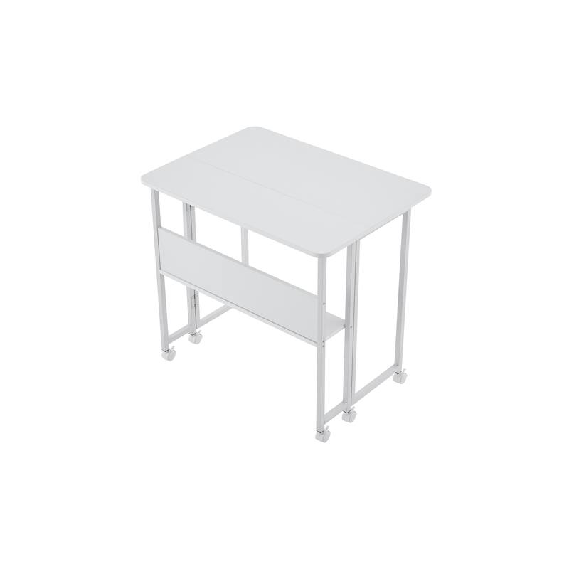 Folding Desk Small Foldable Desk - White