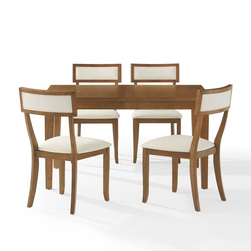 Crosley Alessia 5-Piece Dining Table Set For 4