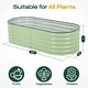 preview thumbnail 18 of 22, Aoodor 4 in 1 Modular Aluzinc Metal Raised Garden Bed - Outdoor Garden Planter Box for Vegetable, Flower, Herb