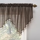preview thumbnail 54 of 73, No. 918 Erica Crushed Voile Ascot Beaded Sheer Rod Pocket 1-Piece Curtain Valance