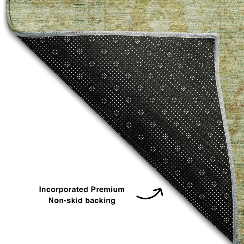 Premium Washable Super Soft Traditional Vintage Mayfield Rug
