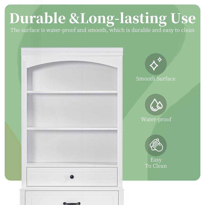 Versatile Bathroom Cabinet with Multiple Storage Options and Durable Construction