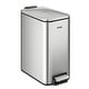 preview thumbnail 1 of 10, KRAUS WasteGuard 1.3 Gallon / 5 Liter Step Pedal Bathroom Trash Can SFS - Spot Free Stainless