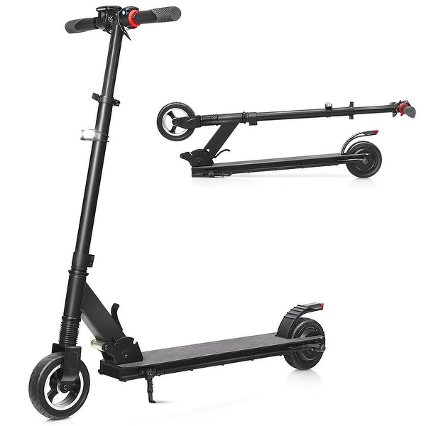 Costway 250W Portable Folding Electric Kick Scooter Brushless Motor. Opens flyout.