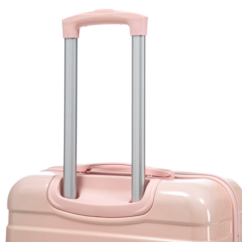 3-Piece, Modern Luggage Sets, Gradient Luggage with Combination Lock and 4 Swivel Wheels, for Boarding Travel, Blue+Pink