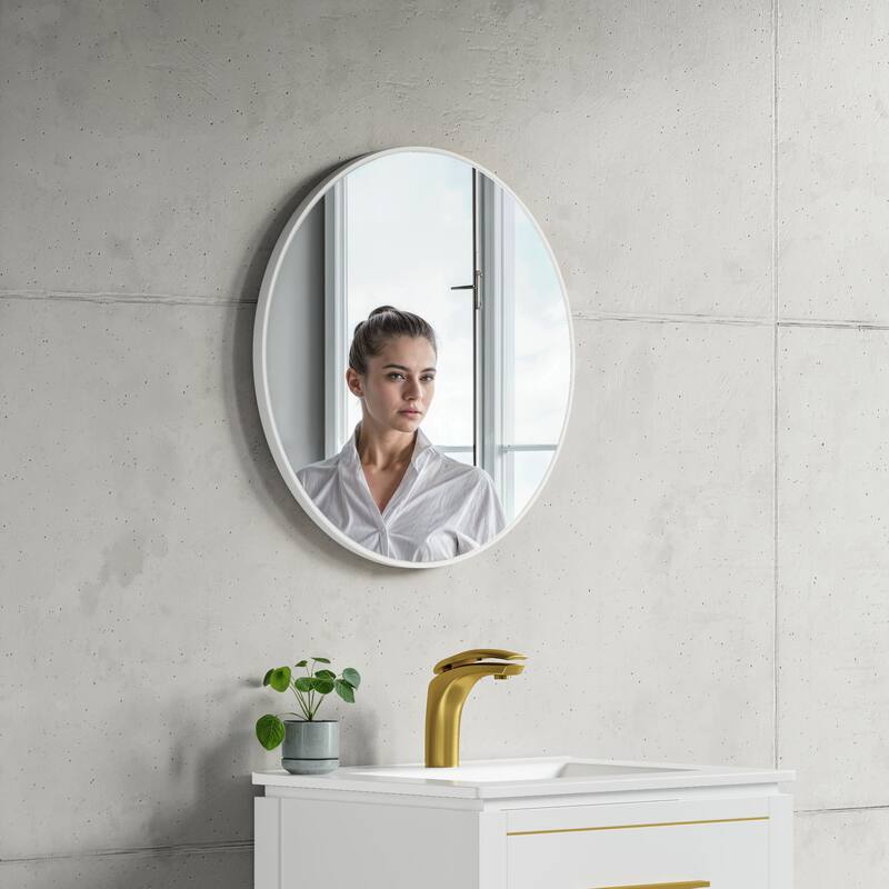 Catton Round Mirror - 24" Diameter