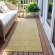 preview thumbnail 53 of 135, Machine Washable Indoor/ Outdoor Ombre Trellis Chantille Rug