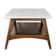 preview thumbnail 17 of 18, Madison Park Parker Mid-century Coffee Table with Storage Shelf