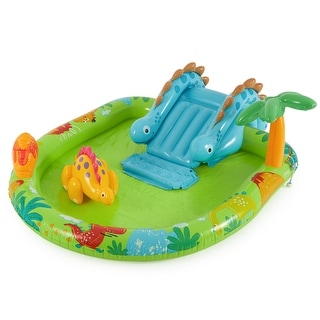 Intex 57166EP Little Dino Dinosaur Themed Inflatable Backyard Pool