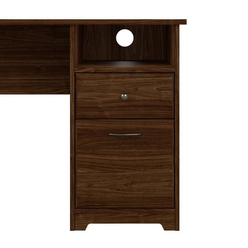 Cabot 60W L Shaped Computer Desk with Storage by Bush Furniture