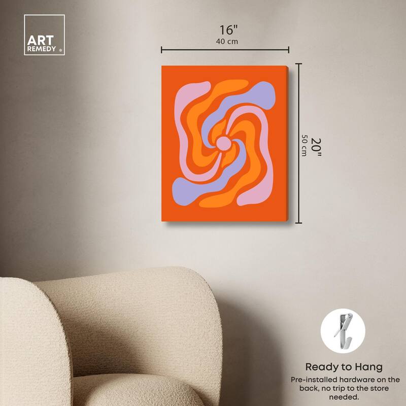 To Paste the Petals Canvas by Art Remedy, Gallery Wrapped