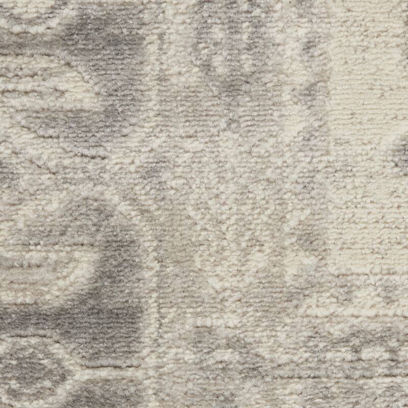 Nourison Cyrus Modern Persian Ivory Grey Area Rug