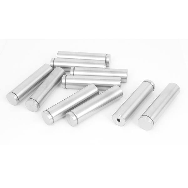 19mm x 80mm Stainless Steel Advertising Frameless Glass Standoff Pins