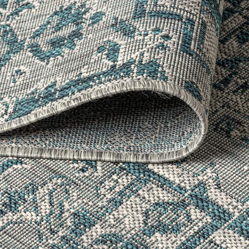 JONATHAN Y Charleston Medallion Indoor/Outdoor Area Rug