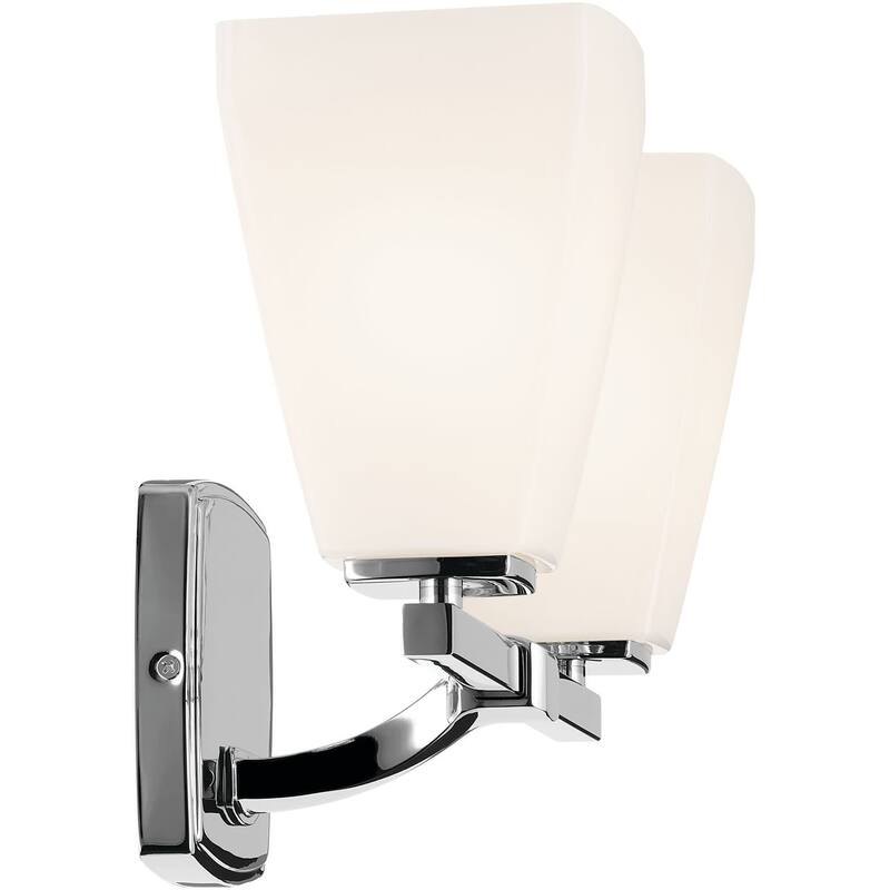 Kichler 55215 Marant 2 Light 14" Wide Vanity Light with Opal Glass