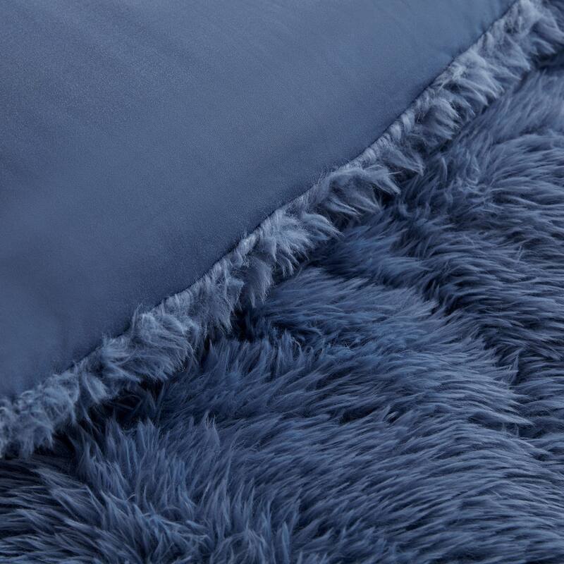 Alaskan Winters - Coma Inducer® Oversized Comforter - Riverside Blue