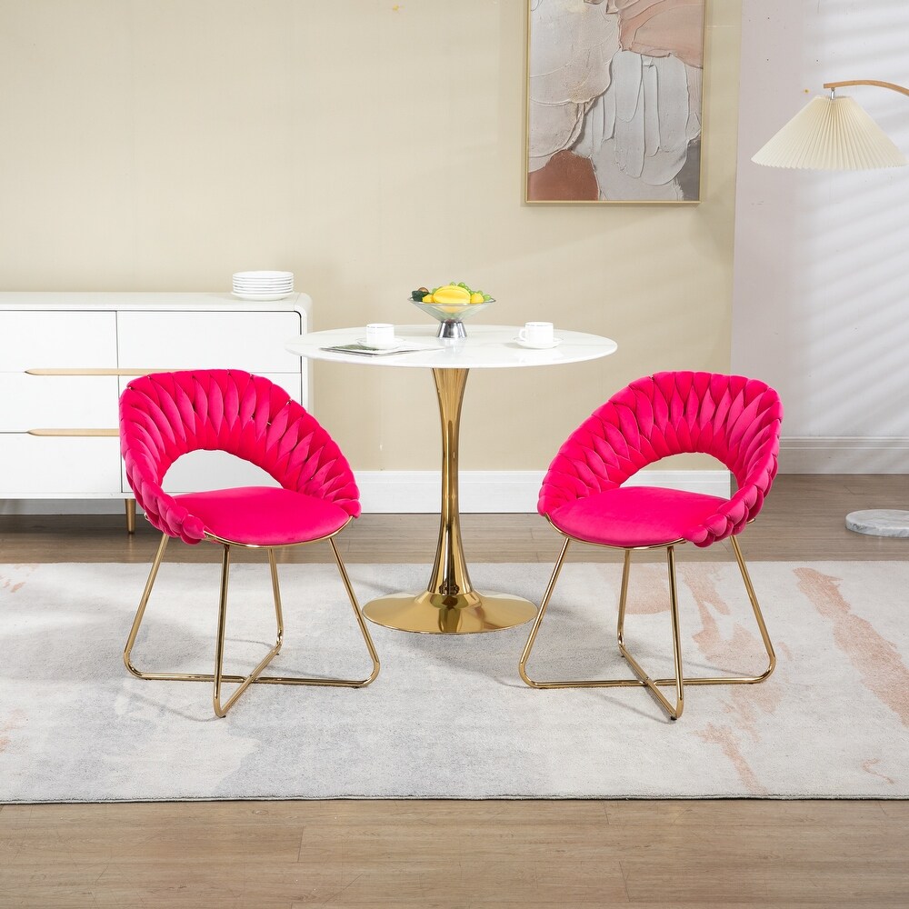 Red Velvet Tufted Dining Chairs Bed Bath & Beyond