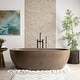 preview thumbnail 1 of 144, Avalon NativeStone Freestanding Soaking Tub 72" - Earth