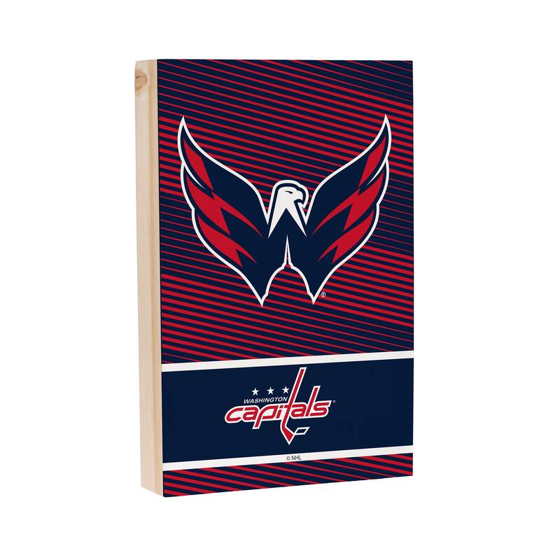 Washington Capitals Wooden Tabletop Mantel Shelf Sign