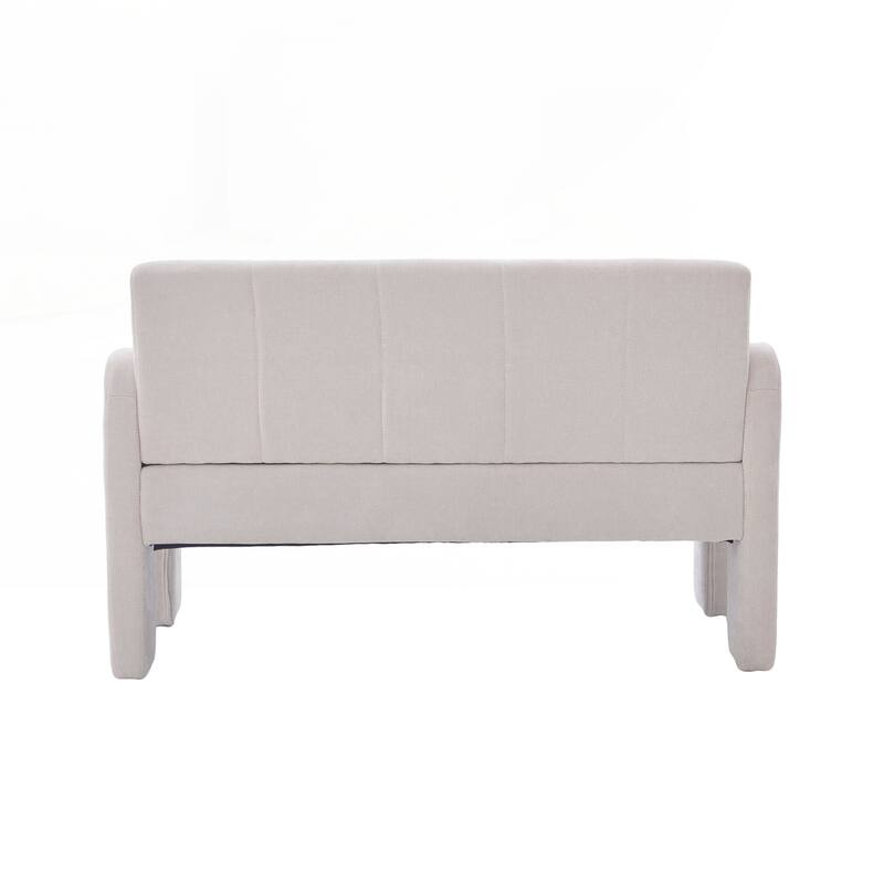 Modern Double Armchair Living Room & Bedroom Compact Upholstered Sofa Leisure Sofa