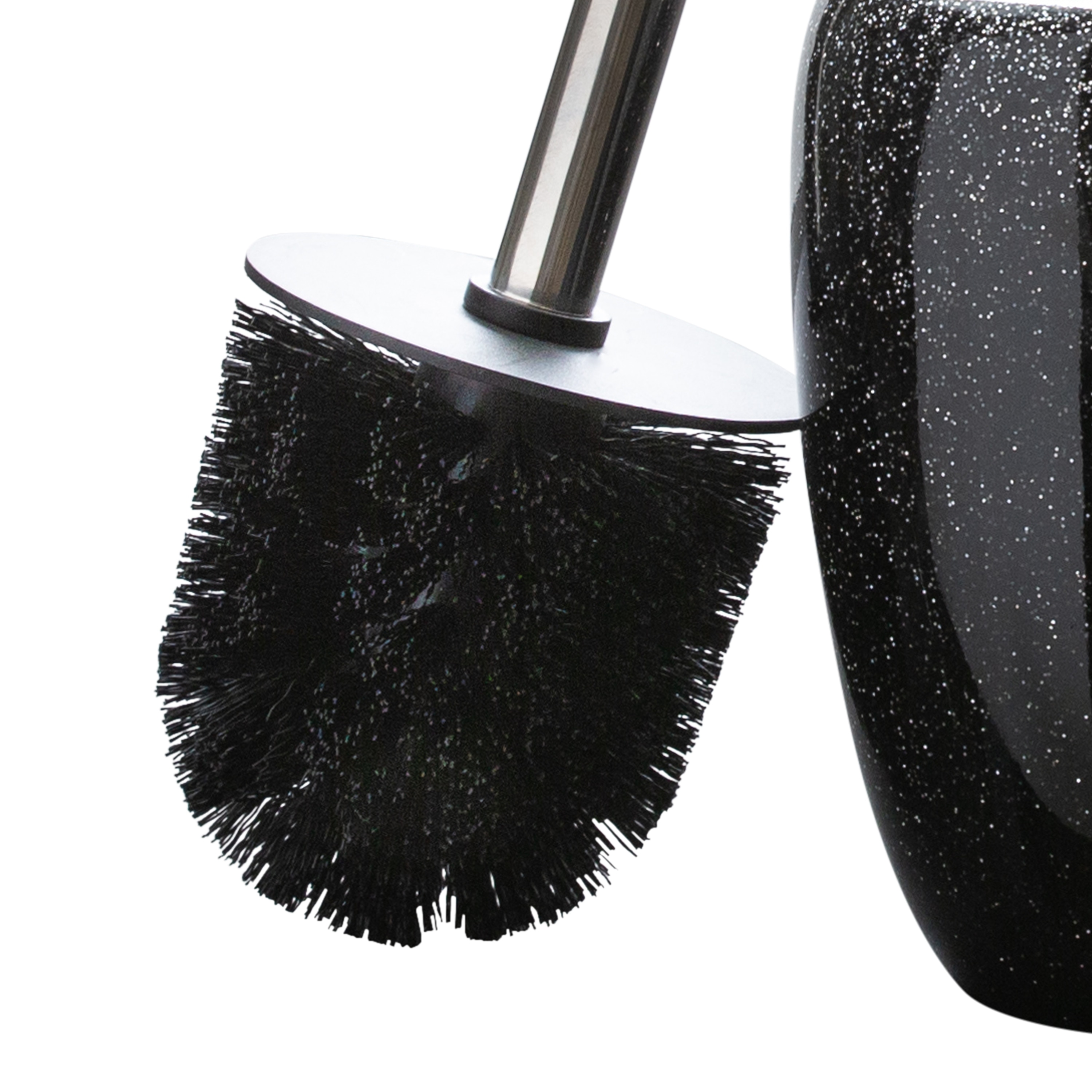 Sparkly toilet brush shop