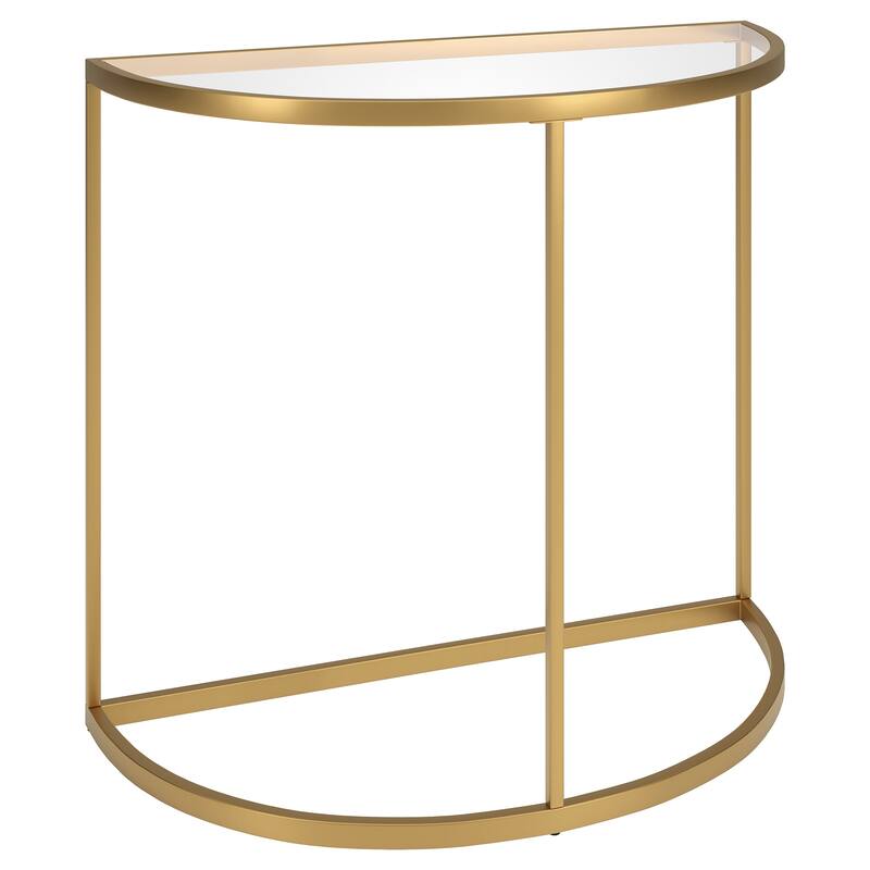 Verlaine 32" Wide Demilune Console Table