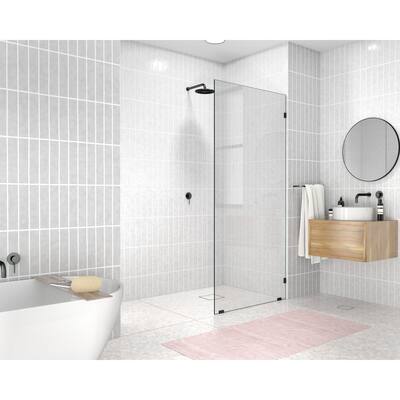 Glass Warehouse 78" x 36" Frameless Shower Door - Single Fixed Panel