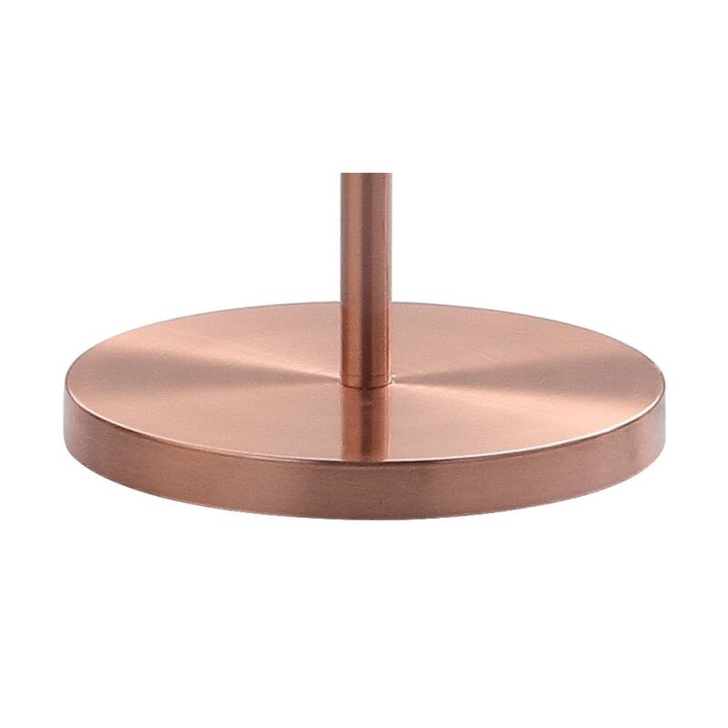 Regina 60.5" Metal LED Floor Lamp, Copper/Black by JONATHAN Y - 60.5" H x 13.75" W x 13.75" D