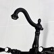 preview thumbnail 2 of 4, Kingston Brass Heirloom Two-Handle 2-Hole Wall Mount Bridge Kitchen Faucet