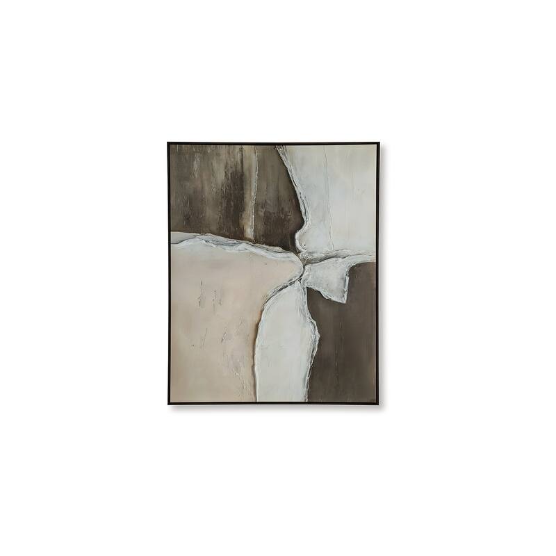 Signature Design by Ashley Junward Brown/White Wall Art