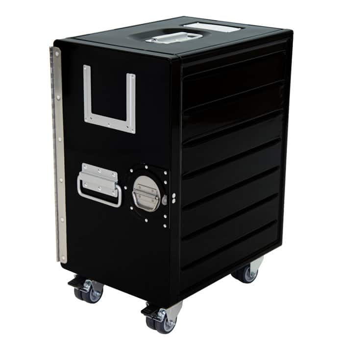 Industrail Aluminum Locker End Table with Storage