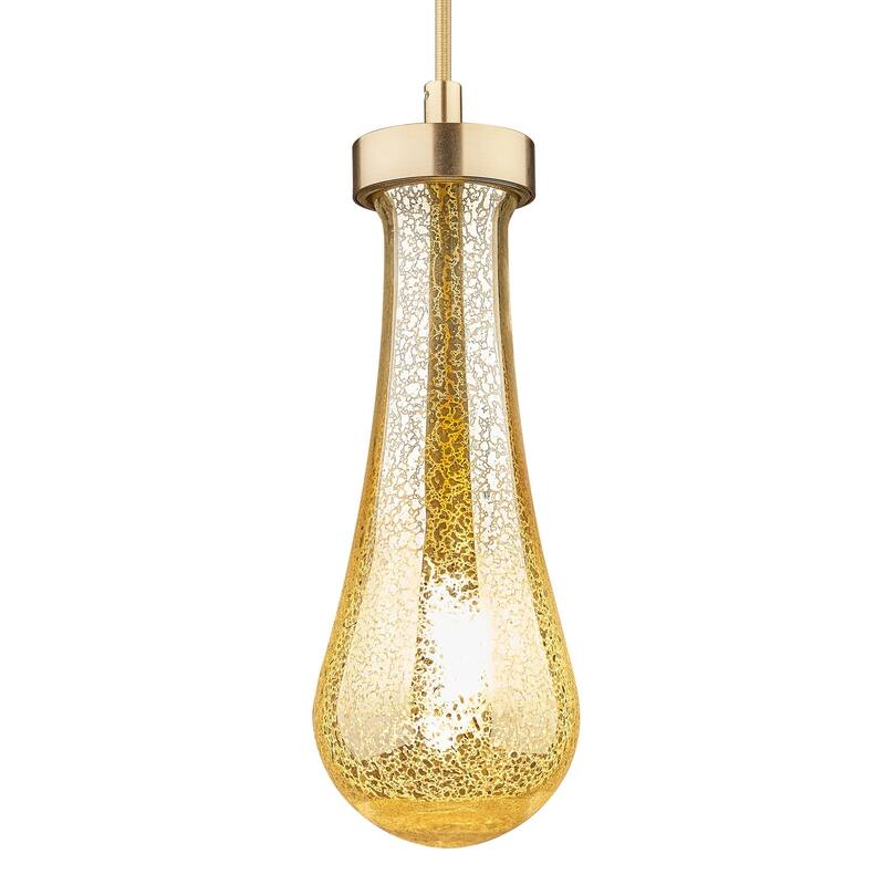 Innovations Lighting 451-1P-G451-4ME Owego 11" Tall Mini Pendant with - Champagne Bronze