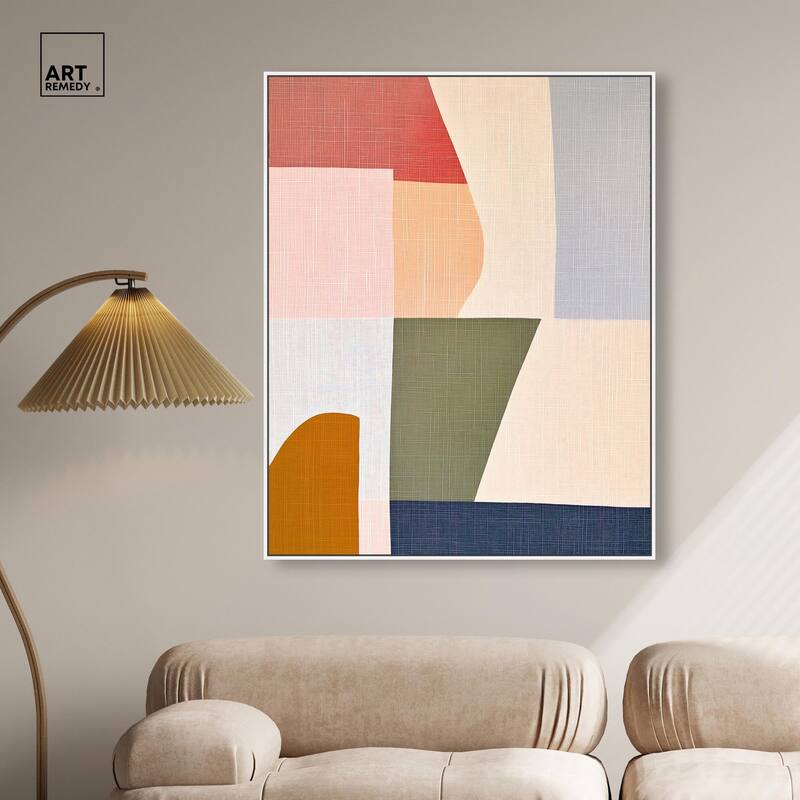 Planar Patchwork I Canvas by Art Remedy
