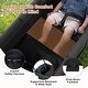 preview thumbnail 9 of 18, Costway Foldable Wagon Stroller for 2 Kids, Double Seater Toddler - See Details