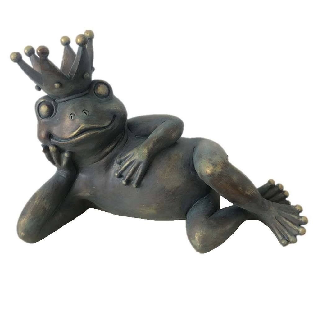 18" Lying King Frog