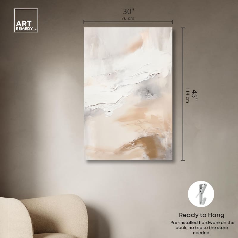Veiled in Mist III Canvas by Art Remedy, Gallery Wrapped