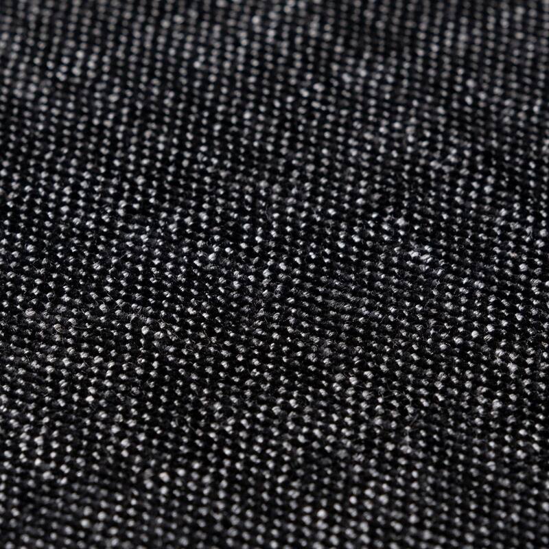 Linen Upholstered Solid Wood Dining Chair (Set of 2)