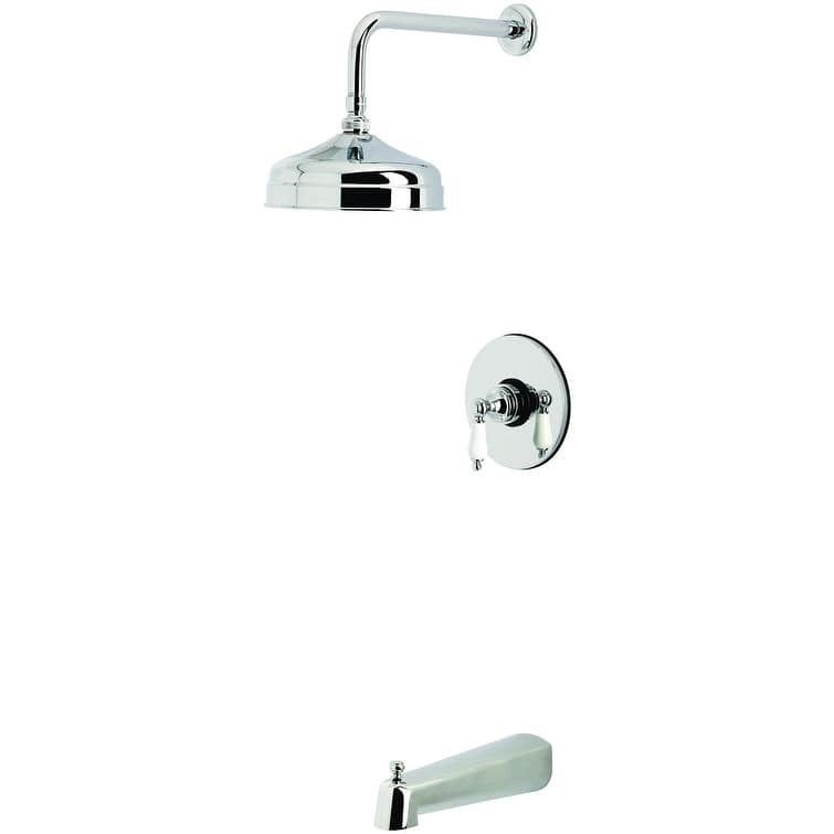 Kingston Brass KB633.PL Kingston Tub and Shower Trim Package with 1.8 - Polished Chrome