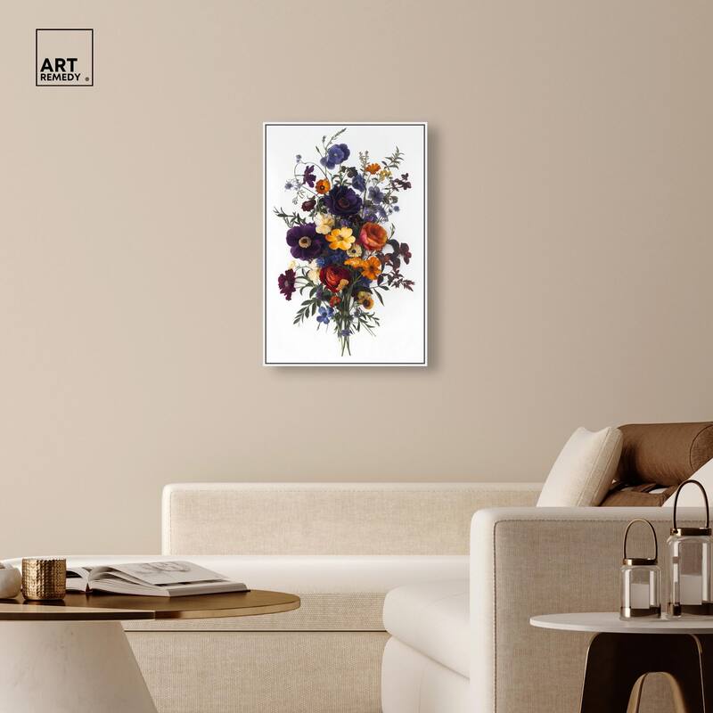 Regal Rose Riot III Canvas by Art Remedy