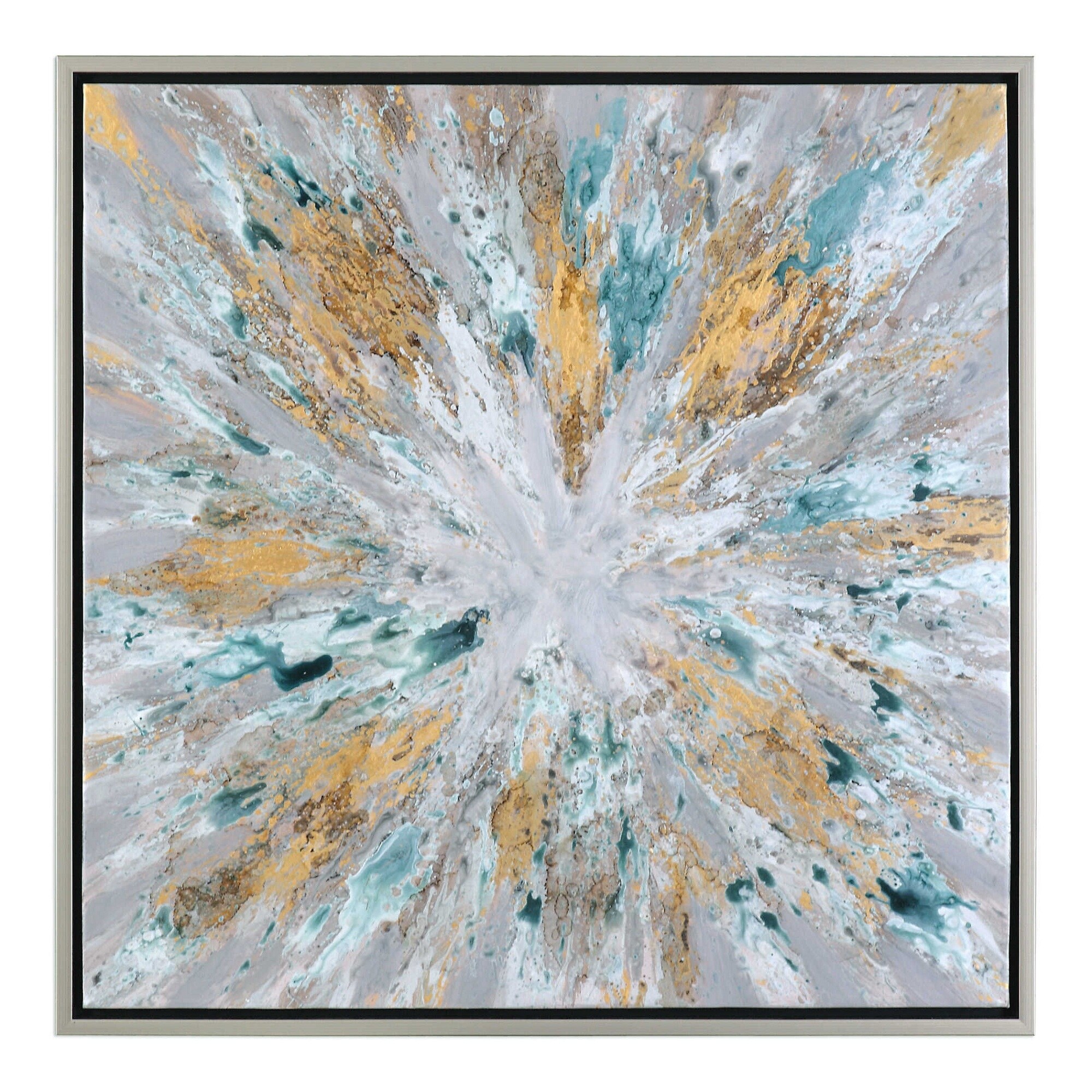 Shop 40 Exploding Star Hand Painted Modern Abstract Art With Thin