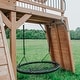 preview thumbnail 6 of 10, Backyard Discovery Sterling Point Cedar Wood Swing Set, Slide, Bridge - 20'5" x 16'9"