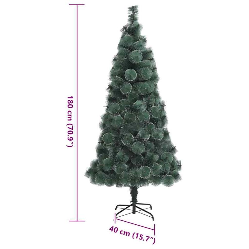 vidaXL Artificial Pre-lit Christmas Tree with Ball Set and Pinecones Xmas Tree
