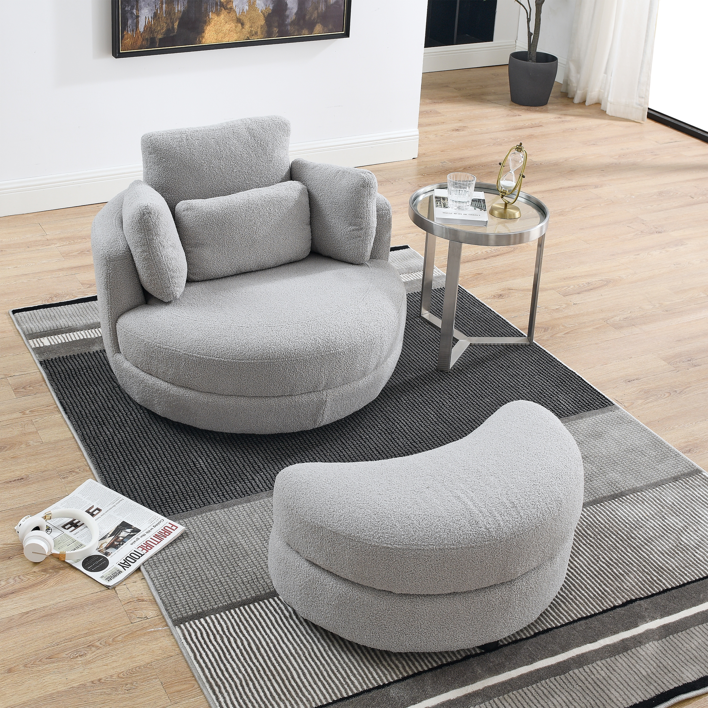 Oversized shop cuddle couch
