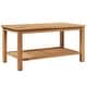 preview thumbnail 28 of 40, vidaXL Coffee Table Brown Solid teak wood