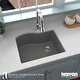 preview thumbnail 56 of 58, Karran Undermount Quartz 24 in. Single Bowl Kitchen Sink Kit